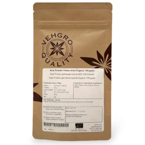 Acai Poeder gevriesdroogd Biologisch