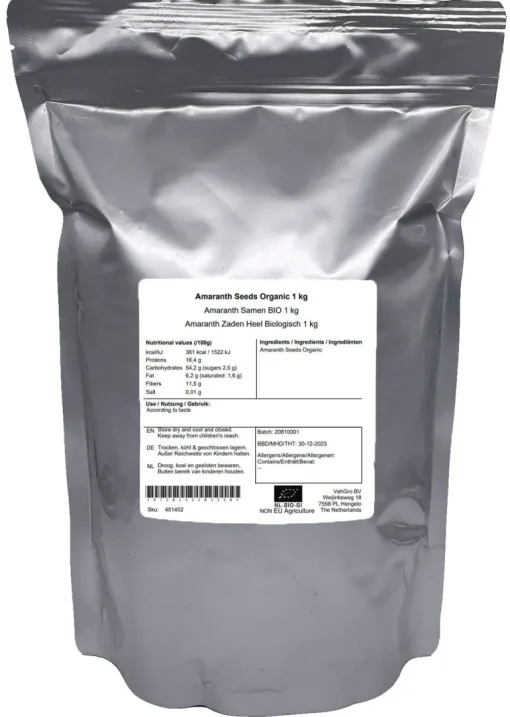 Amaranth Zaden heel Biologisch