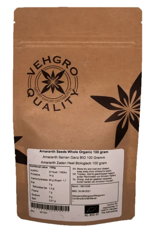 Amaranth Zaden heel Biologisch