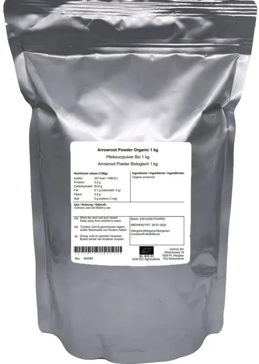 Arrowroot Poeder Biologisch