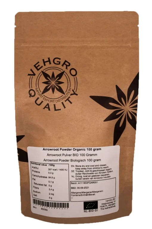 Arrowroot Poeder Biologisch