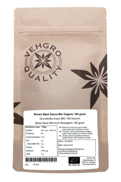 Basis Saus Mix bruin Biologisch