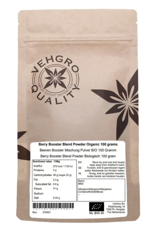 Berry Booster Blend Poeder Biologisch