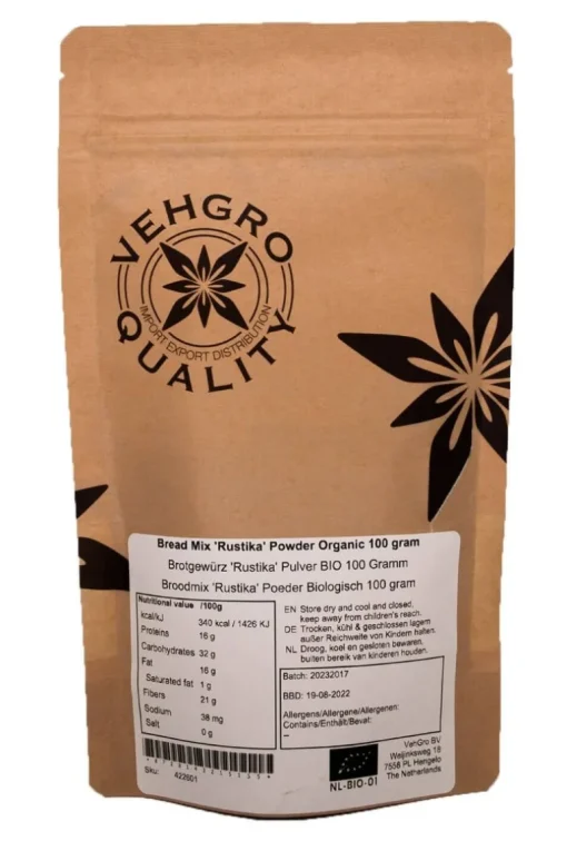 Broodmix 'Rustika' poeder Biologisch