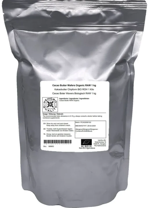 Cacao Boter RAW Wavers Biologisch