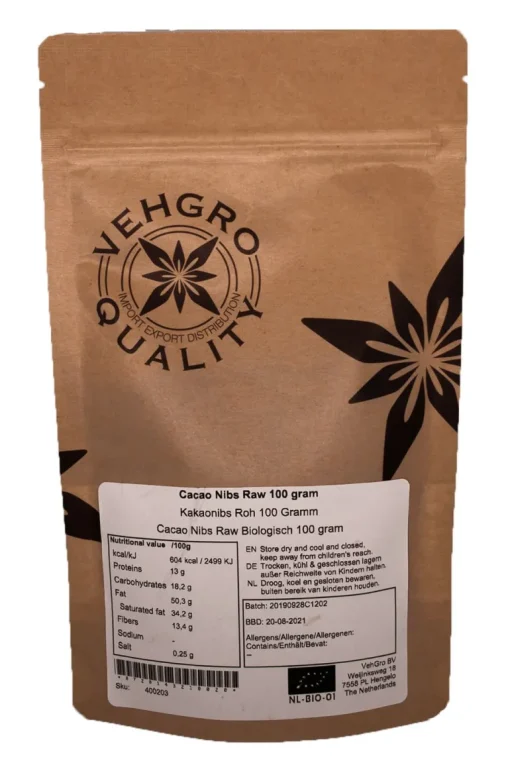 Cacao Nibs Raw Biologisch