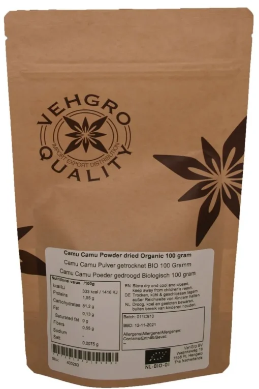 Camu Camu Poeder Biologisch