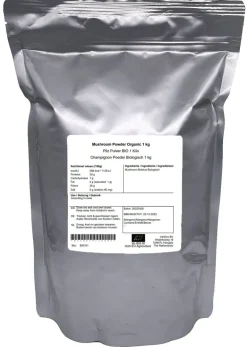 Champignon Poeder Agaricus camprestis Biologisch