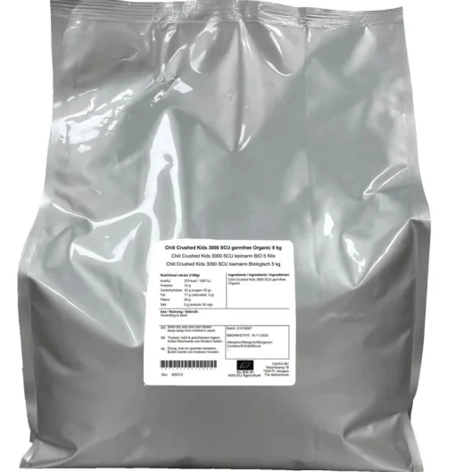 Chili Crushed Kids 3000 SHU kiemarm Biologisch