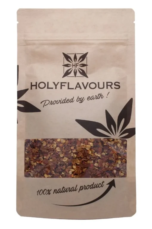 Chili Crushed Scherp 120.000 SHU Kiemarm Biologisch