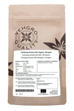 Cordyceps Sinensis Extract 30% Biologisch