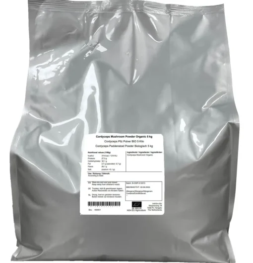 Cordyceps Sinensis Paddenstoel Poeder Biologisch