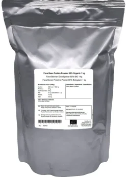 Fava Bonen Eiwit Poeder Biologisch (60% Proteïne)
