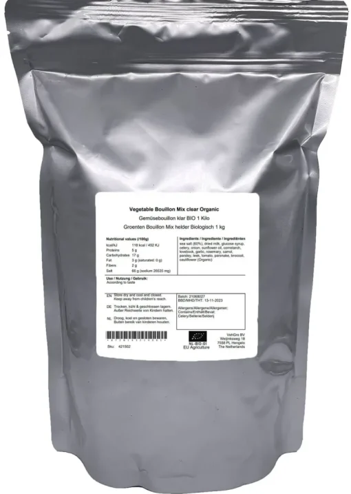 Groentebouillon Mix helder Biologisch