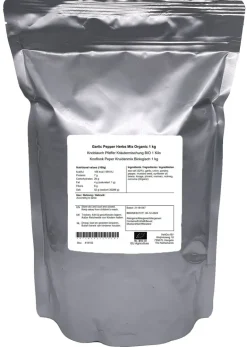 Knoflook Peper Kruidenmix Biologisch