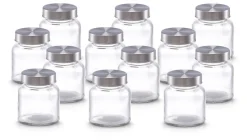 Kruidenpotje Glas met Metalen Deksel 150 ml