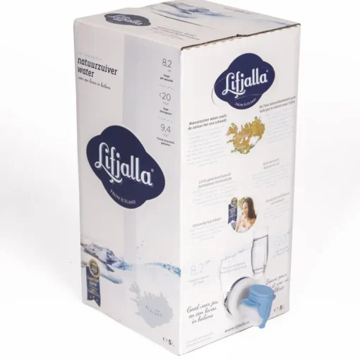 Lifjalla Gletcherwater Bag-in-Box 5L pallet 152 stuks