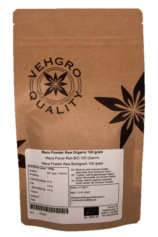 Maca Poeder Raw Biologisch