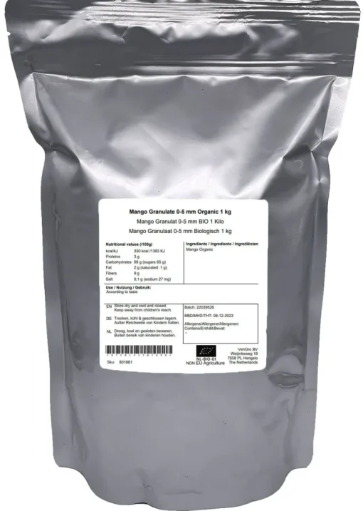 Mango Granulaat 0-5 mm Biologisch