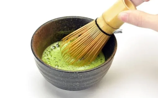 Matcha Bamboe Theeklopper