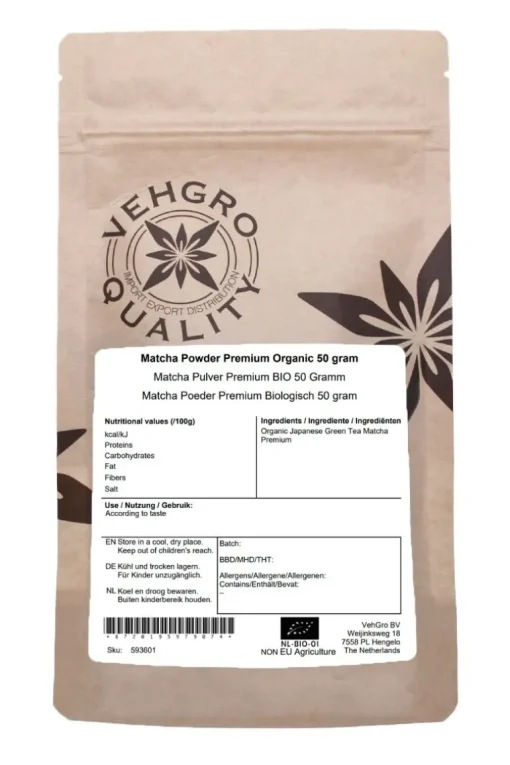 Matcha Poeder Premium Biologisch