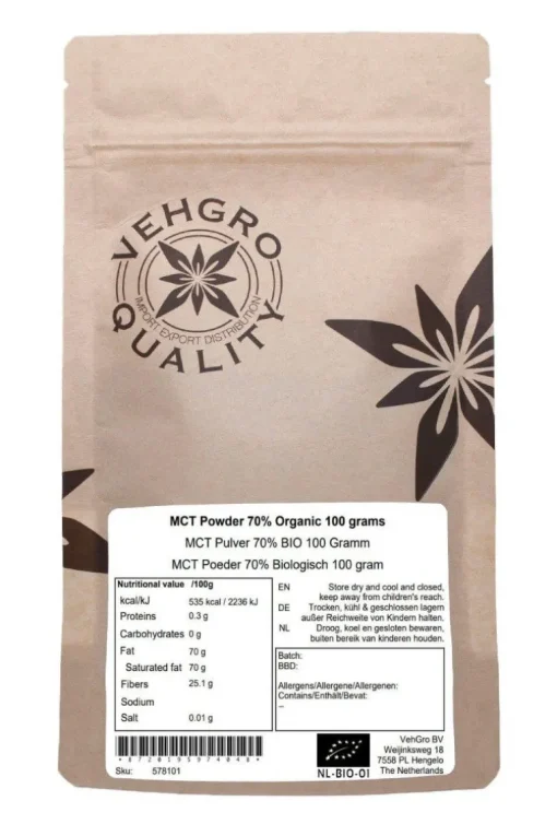 MCT Poeder 70% Biologisch