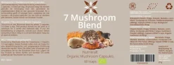 Nutrikraft - 7 Paddenstoelen mix capsules Biologisch