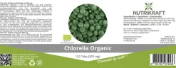 Nutrikraft - Chlorella Tabs 500mg Biologisch 120 tabs