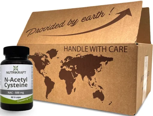 Nutrikraft - NAC N-Acetyl Cysteïne 500mg Capsules