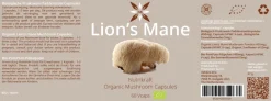 Nutrikraft - Pruikzwam (Lion's Mane) Capsules Biologisch