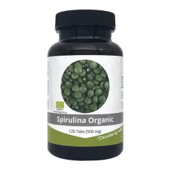 Nutrikraft - Spirulina Tabs 500mg Biologisch 120 tabs