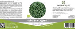 Nutrikraft - Spirulina Tabs 500mg Biologisch 120 tabs