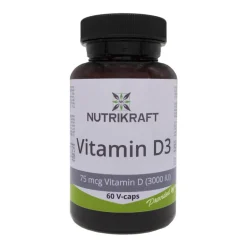 Nutrikraft - Vitamine D3 (3000 IE)
