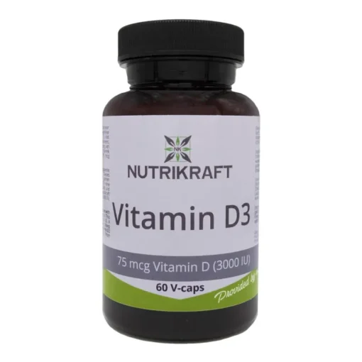 Nutrikraft - Vitamine D3 (3000 IE)