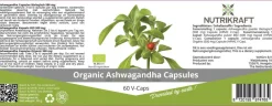 Nutrikraft Ashwagandha Capsules 500mg Biologisch