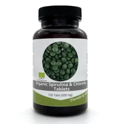 Nutrikraft Chlorella Spirulina Tabs 500mg Biologisch