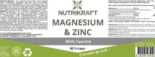 Nutrikraft Magnesium/Zink Capsules