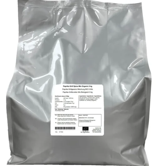 Paprika Grillkruiden kiemarm Biologisch