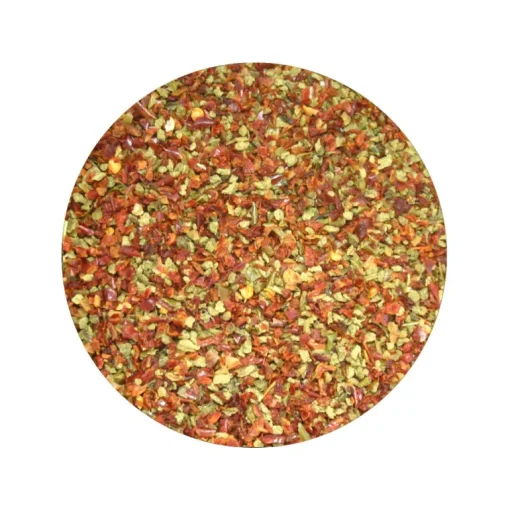 Paprika Vlokken Rood-Groen 9 mm Biologisch
