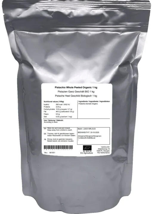 Pistache Heel Geschild Biologisch