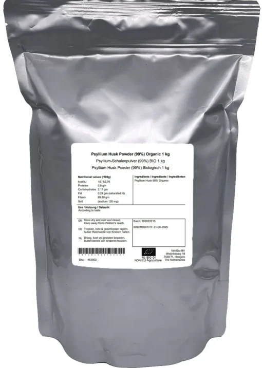 Psyllium Husks Poeder Biologisch