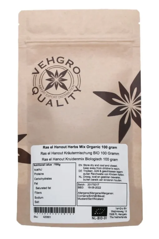 Ras el Hanout Kruidenmix Biologisch