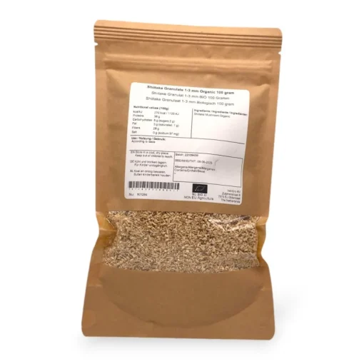 Shiitake Granulaat 1-3 mm Biologisch