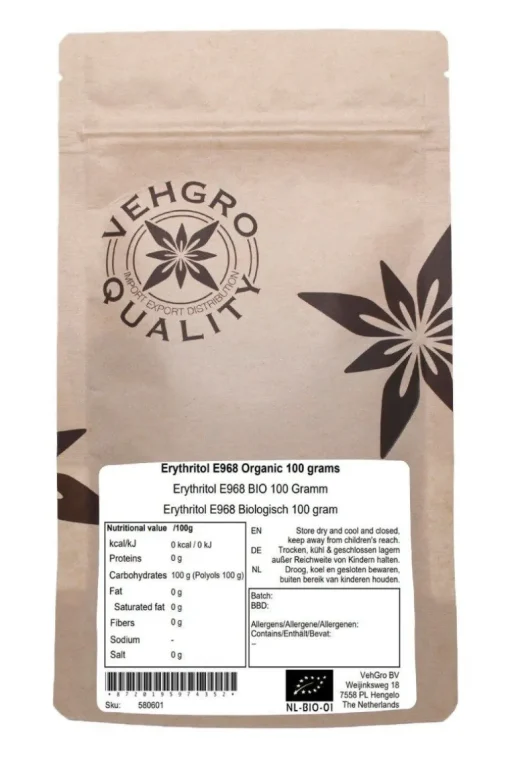 Strooisuiker Erythritol Biologisch