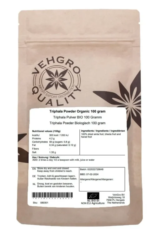 Triphala Poeder Biologisch