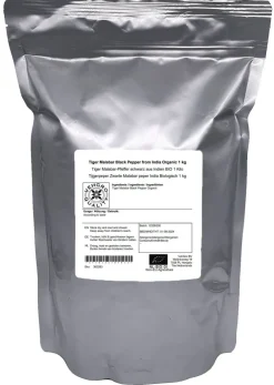 Zwarte Malabar Peper India Biologisch